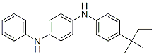 N-[4-(1,1-dimethylpropyl)phenyl]-N'-phenylbenzene-1,4-diamine 结构式