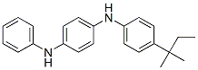 N-[4-(1,1-dimethylpropyl)phenyl]-N'-phenylbenzene-1,4-diamine Structure