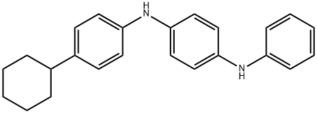 N-(4-cyclohexylphenyl)-N'-phenylbenzene-1,4-diamine,86579-42-2,结构式