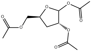 (2S,3S,5S)-5-(acetoxymethyl)-tetrahydrofuran-2,3-diyl diacetate Struktur