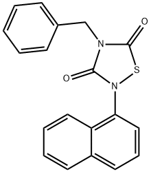 865854-05-3 4-苄基-2-(萘-1-基)-[1,2,4]噻二唑烷-3,5-二酮