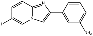 3-(6-IODO-IMIDAZO[1,2-A]PYRIDIN-2-YL)-PHENYLAMINE