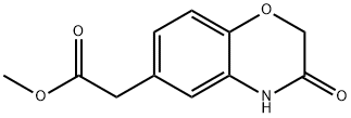 Methyl 2-(3-oxo-3,4-dihydro-2H-1,4-benzoxazin-6-yl)acetate Structure