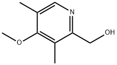 3,5-Dimethyl-4-methoxy-2-pyridinemethanol Structure