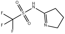 trifluoro-N-(2-pyrrolidinylidene)methanesulfonamide Structure