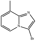 IMidazo[1,2-a]pyridine, 3-broMo-8-Methyl- Structure
