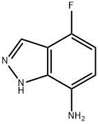 4-氟-7-氨基吲唑,866144-03-8,结构式