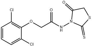 866154-59-8 2-(2,6-dichlorophenoxy)-N-(4-oxo-2-thioxo-1,3-thiazolan-3-yl)acetamide