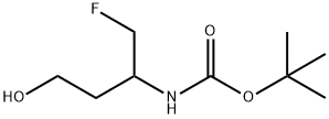 86617-89-2 Carbamic acid, [1-(fluoromethyl)-3-hydroxypropyl]-, 1,1-dimethylethyl ester
