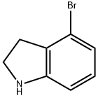 4-BROMO-2,3-DIHYDRO-1H-INDOLE Struktur