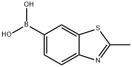 2-Methylbenzothiazole-6-boronic acid Structure