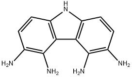 9H-Carbazole-3,4,5,6-tetramine,866359-94-6,结构式