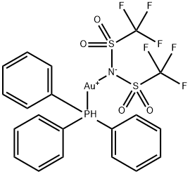[Bis(trifluoromethanesulfonyl)imidate](triphenylphosphine)gold(I),98%
