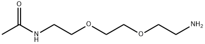 Acetamide,  N-[2-[2-(2-aminoethoxy)ethoxy]ethyl]- 结构式