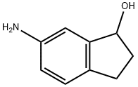 6-AMINO-INDAN-1-OL 化学構造式