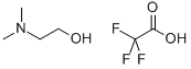 N,N-DIMETHYL(2-HYDROXYETHYL)AMMONIUM TRIFLUOROACETATE,866569-40-6,结构式