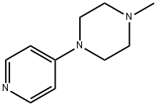 Piperazine, 1-methyl-4-(4-pyridinyl)- (9CI) Structure