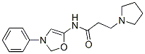 N-(3-phenyloxazol-5-yl)-3-pyrrolidin-1-yl-propanamide Structure