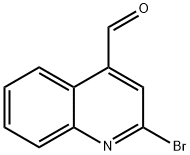 2-溴喹啉-4-甲醛,866831-75-6,结构式