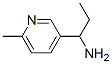 3-Pyridinemethanamine,  -alpha--ethyl-6-methyl- 化学構造式
