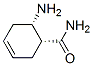 3-Cyclohexene-1-carboxamide,6-amino-,(1R,6S)-(9CI) 化学構造式