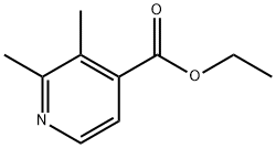 2,3-二甲基异烟酸乙酯 结构式