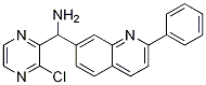 (3-chloropyrazin-2-yl)(2-phenylquinolin-7-yl)MethanaMine Struktur