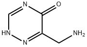 6-AMINOMETHYL-4,5-DIHYDRO-1,2,4-TRIAZIN-5-ONE Struktur