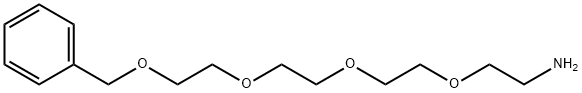1-フェニル-2,5,8,11-テトラオキサトリデカン-13-アミン 化学構造式