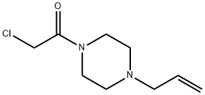 Piperazine, 1-(chloroacetyl)-4-(2-propenyl)- (9CI) Structure