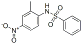 N-(2-Methyl-4-nitrophenyl)benzenesulfonamide Struktur