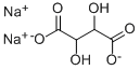 酒石酸ナトリウム 化学構造式