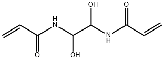 N,N'-(1,2-DIHYDROXYETHYLENE)BISACRYLAMIDE Structure