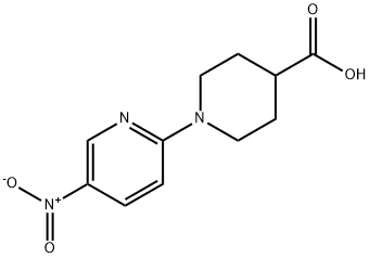 1-(5-Nitro-2-pyridinyl)piperidine-4-carboxylic acid Structure