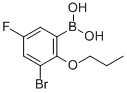 3-BROMO-5-FLUORO-2-PROPOXYPHENYLBORONIC&