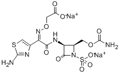 (+)-[[(2Z)-[2-[[(2S 3S)-2-[[(AMINOCARBON Structure