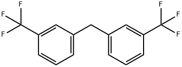 3,3'-ビス(トリフルオロメチル)ジフェニルメタン 化学構造式