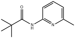 2-PIVALOYLAMINO-6-PICOLINE 化学構造式