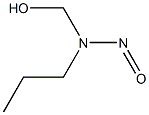 (Nitrosopropylamino)methanol 结构式
