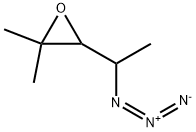 Oxirane,  3-(1-azidoethyl)-2,2-dimethyl- Struktur