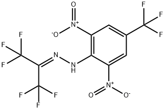 N-(1,1,1,3,3,3-hexafluoropropan-2-ylideneamino)-2,6-dinitro-4-(trifluo romethyl)aniline 结构式