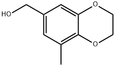 1,4-Benzodioxin-6-methanol,  2,3-dihydro-8-methyl- Struktur