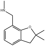 N-[(2,2-диметил-2,3-дигидро-1-бензофуран-7-ил)метил]-N-метиламин структура