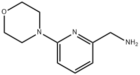 (6-MORPHOLINOPYRID-2-YL)METHYLAMINE Structure