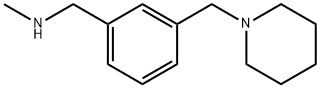 N-甲基-N-[3-(哌啶-1-基甲基)苄基]胺, 868755-58-2, 结构式