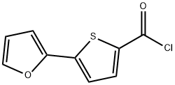 5-(2-FURYL)THIOPHENE-2-CARBONYL CHLORIDE 97+% Structure