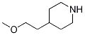 Piperidine, 4-(2-methoxyethyl)-, hydrochloride (1:1) Struktur