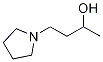 a-Methyl-1-Pyrrolidinepropanol Struktur