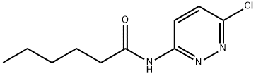 N-(6-氯-3-哒嗪基)己酰胺, 868948-14-5, 结构式
