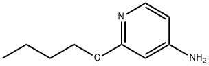2-ブトキシピリジン-4-アミン 化学構造式
